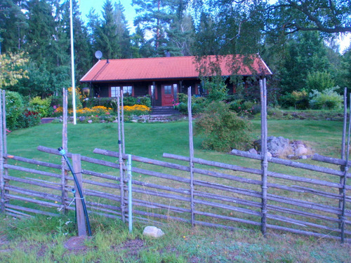 Traditional Scandinavian Fence.